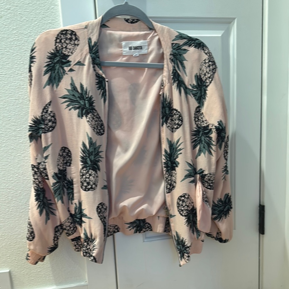 BB Dakota anthropology Pineapple Print Women's Jacket